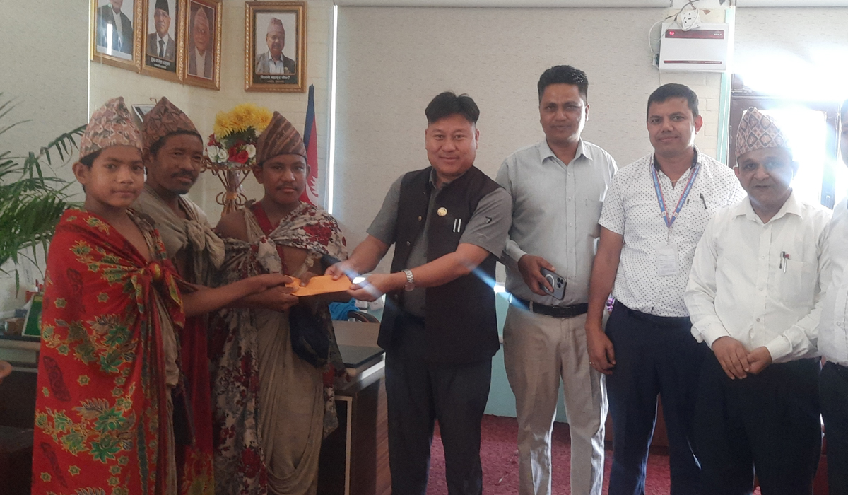 लुम्बिनी प्रदेश सरकाले दियो राउटेलाई दशैं खर्च